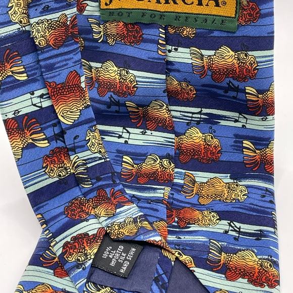 Jerry Garcia Neckties Set of Four Ties Father's Day Bundle - Picture 8 of 16
